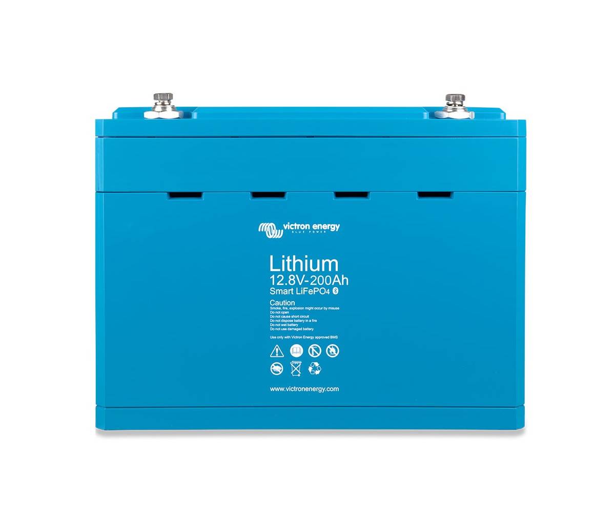 Batería litio Victron LiFePo4 (sin mantenimiento) 12.8V / 200 Ah - Smart