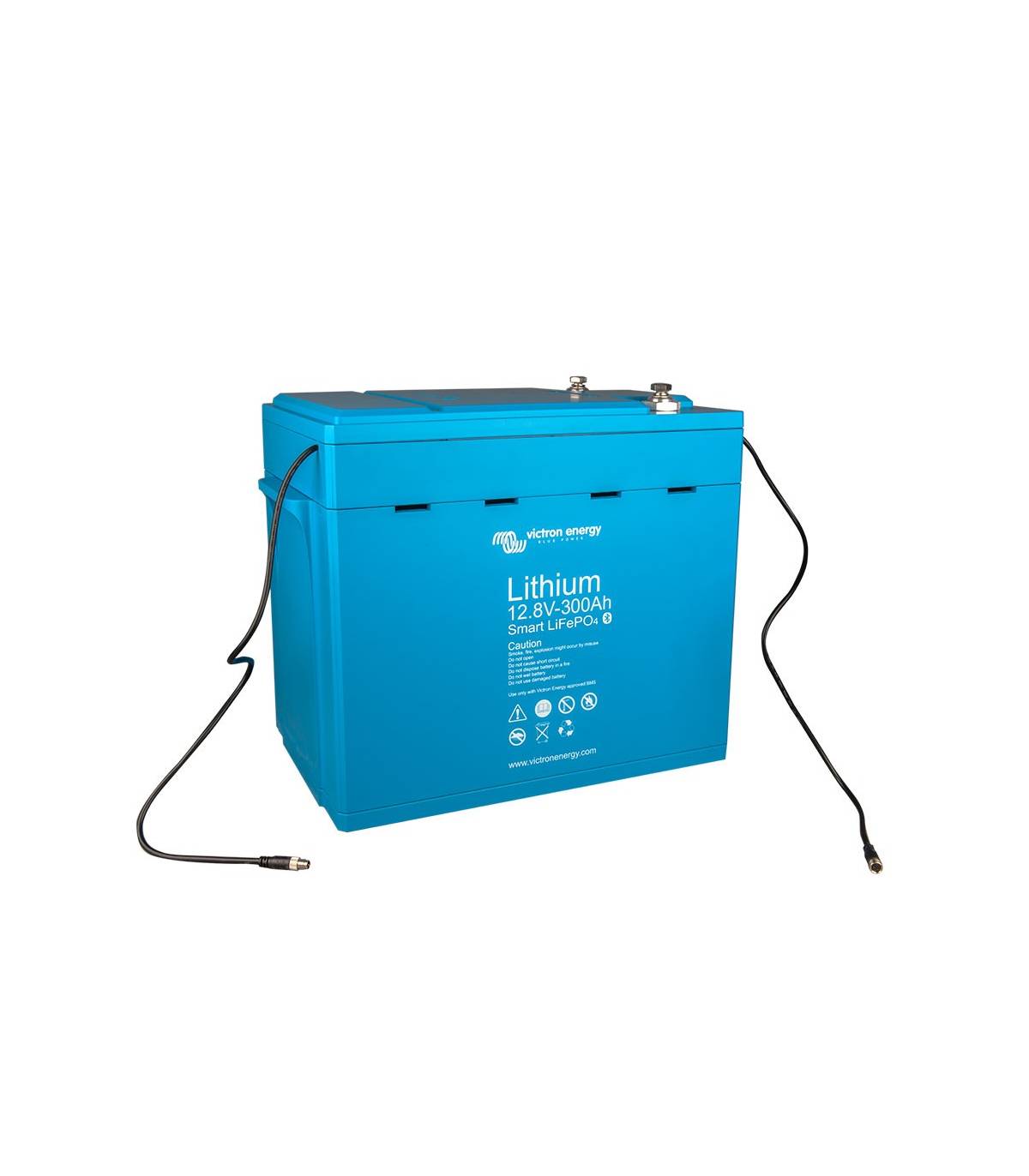  Litime Batería LiFePO4 de litio de 12 V 300 Ah, BMS
