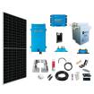 Kit solar caravanas/embarcaciones 410W con batería de 550Ah y convertidor CC/CC