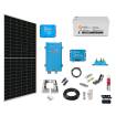 Kit solar caravanas/embarcaciones 365W con batería de 300Ah y convertidor CC/CC