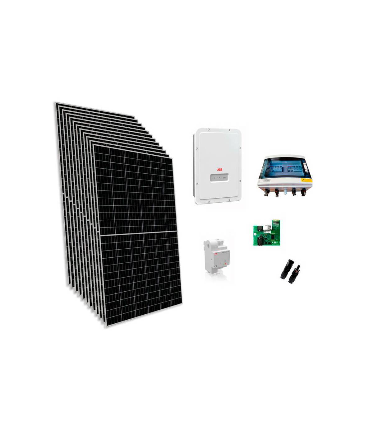 Kit solar autoconsumo ABB 6000W - Fusión Energía Solar