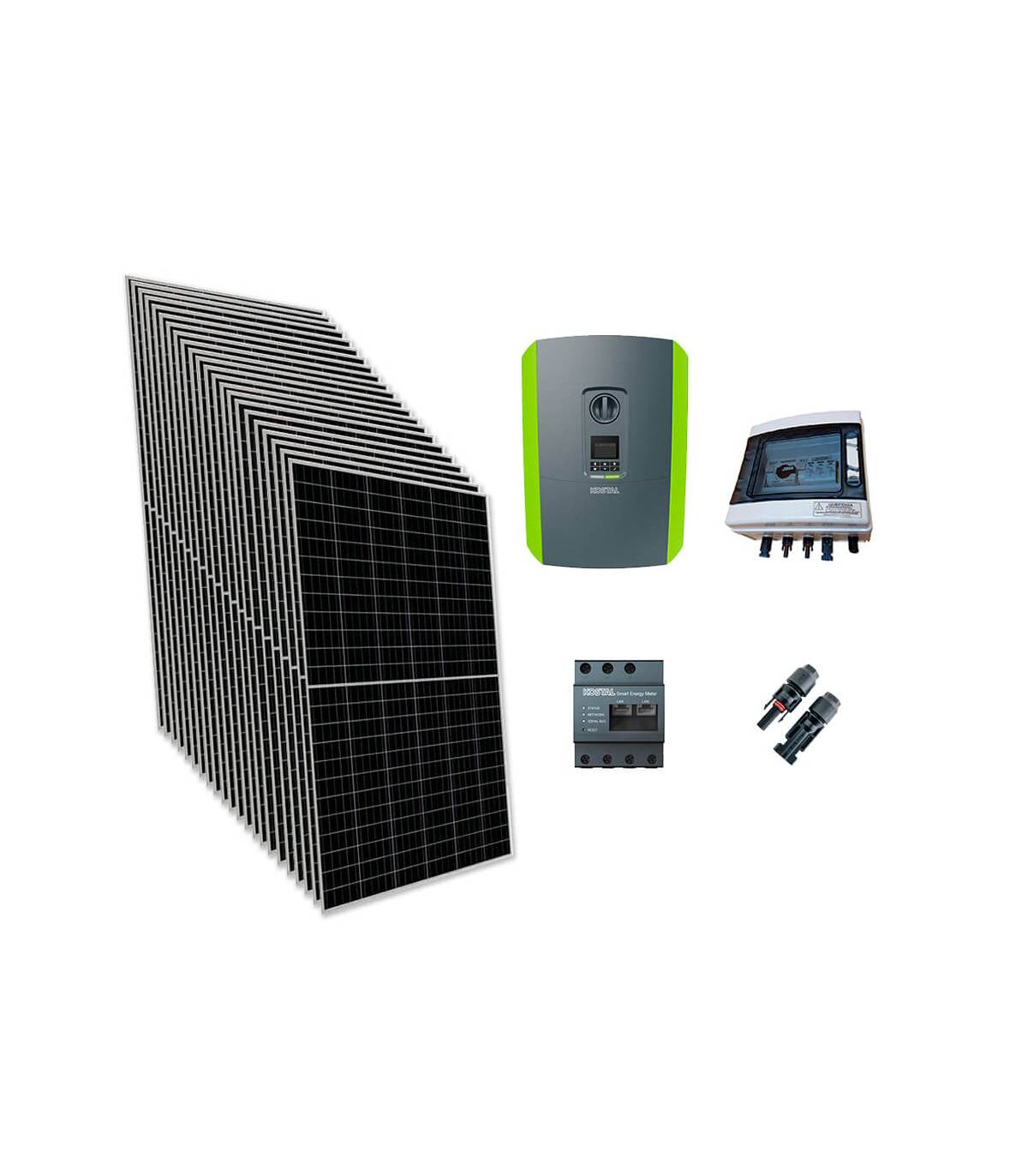 Kit Fotovoltáico con Inversor SOLAX 10 kW Trifásico + 22 Paneles