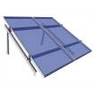 Estructura aluminio para 3 placas solares en suelo