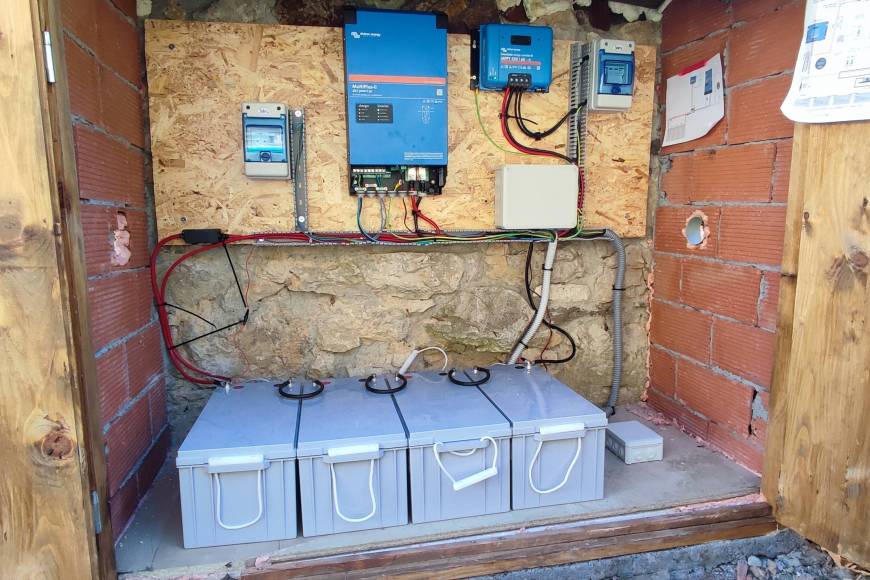 Instalación Fotovoltaica Aislada en la comarca minera del Caudal