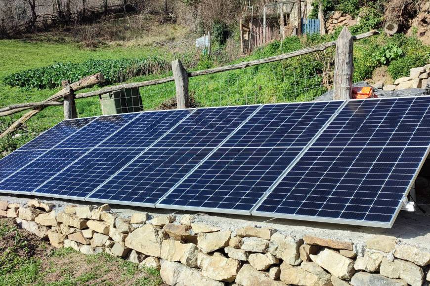 Instalación Fotovoltaica Aislada en la comarca minera del Caudal