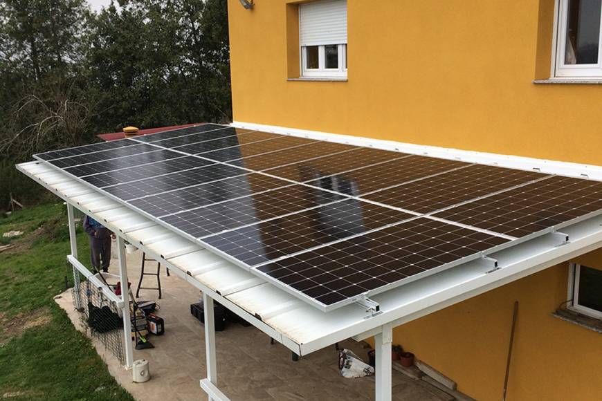 Instalación de autoconsumo solar en Pola de Siero (Asturias) 