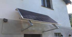 Instalación solar aislada zona Riosa (Asturias)
