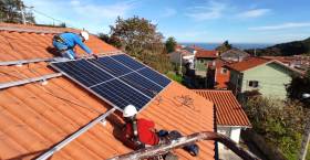 Instalación solar asistida Llanes (Asturias)