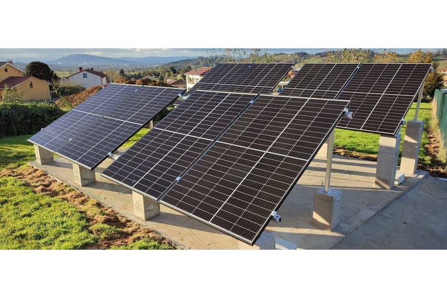 Instalación fotovoltaica de autoconsumo en Pola de Siero (Asturias)